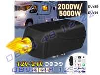 Дизел печка дистанцинно LCD дисплей превозни средства 12V/24V