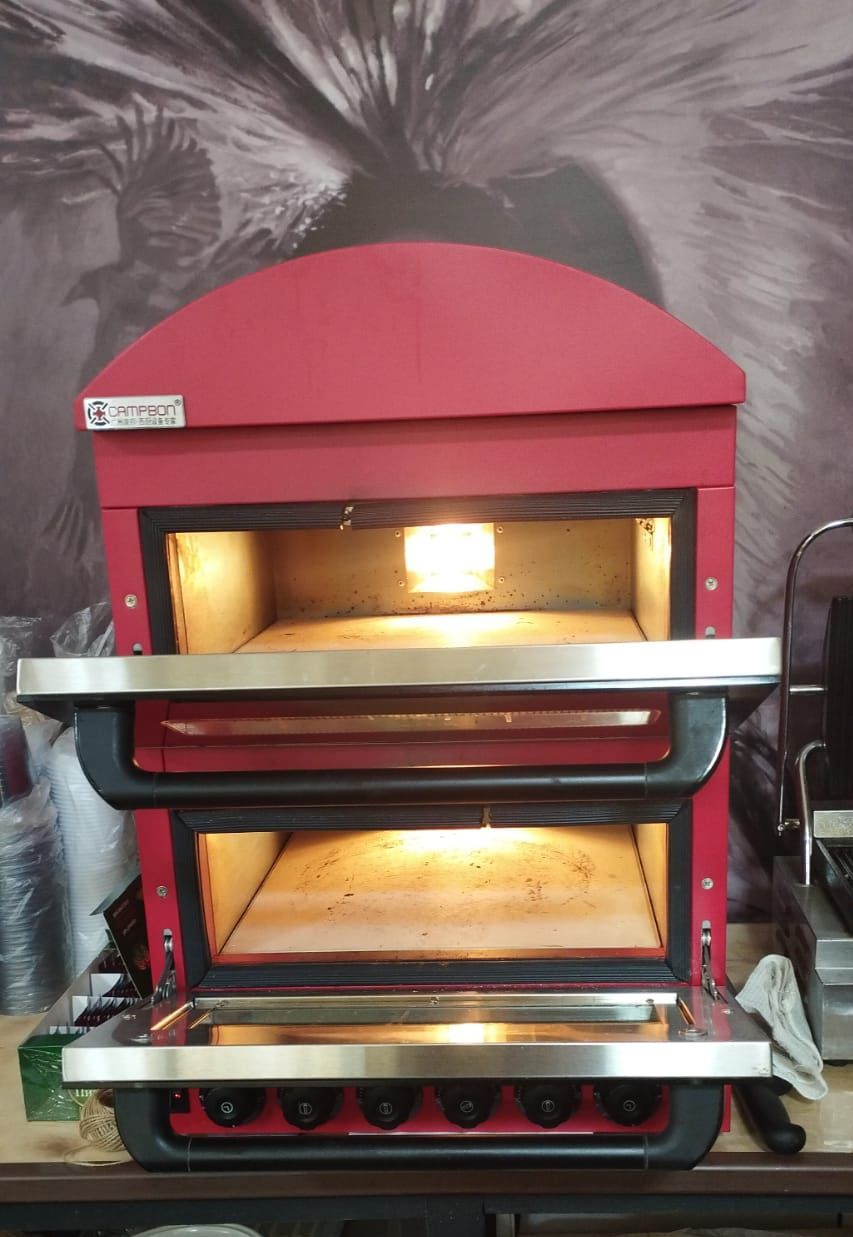 Электрическая печь для пиццы и самсы
