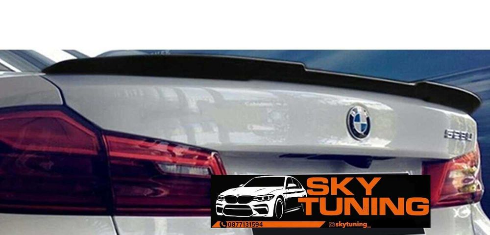Bmw G30 Лип спойлер багажник тип М4 Бмв г30 добавка багажник lip bagaj