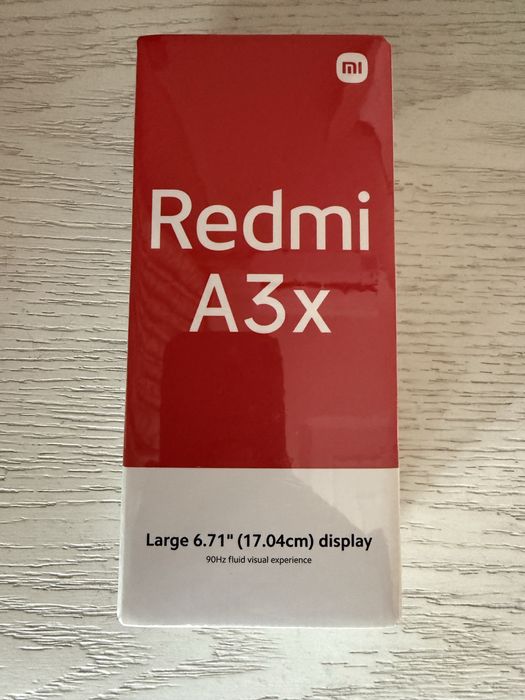 Redmi a3x смартфон новый запечатанный черный