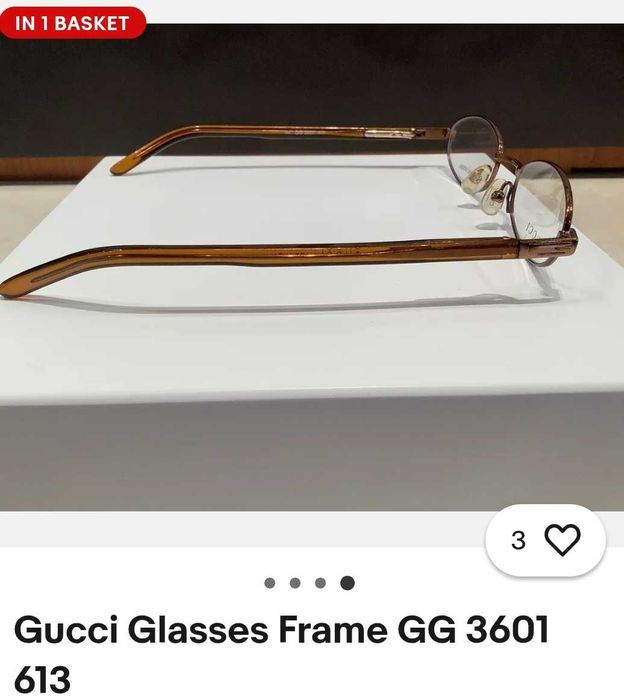 Очила Gucci със диоптър