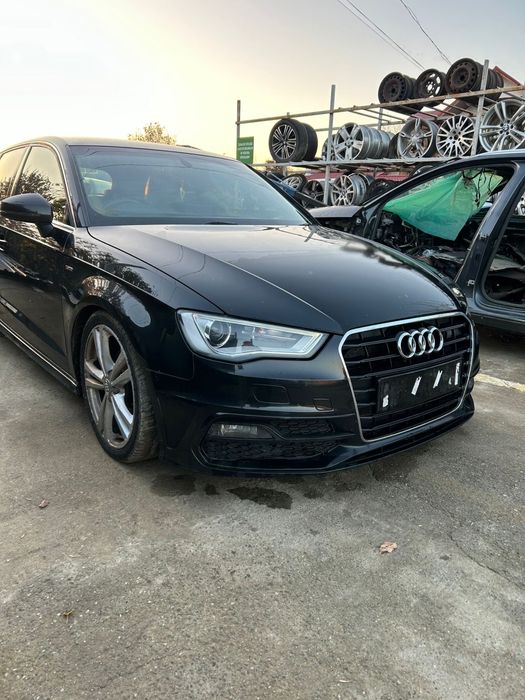 Ornament prag S Line  dreapta Audi A3 8V Sportback 2014