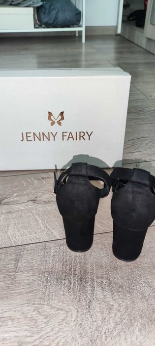 Елегантни/ежедневни сандали с ток Jenny Fairy