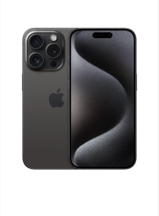 Iphone 15 pro max black titanium