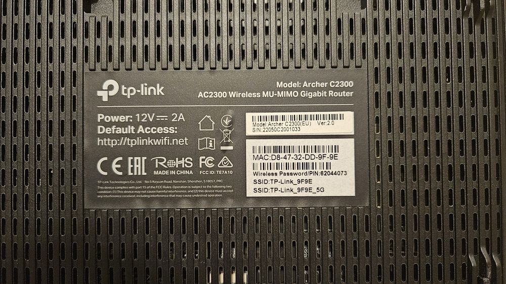 Router Gigabit  TP-Link Archer C2300
