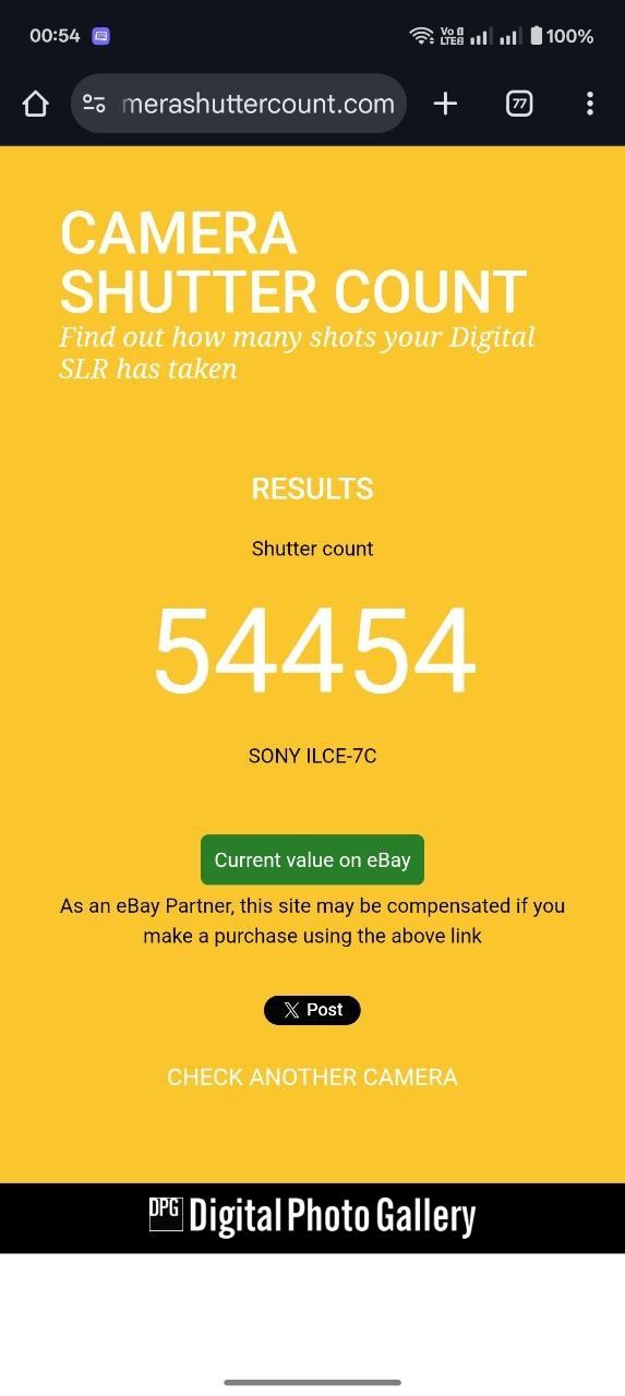 Sony A7 C Full Frame 4K
В о