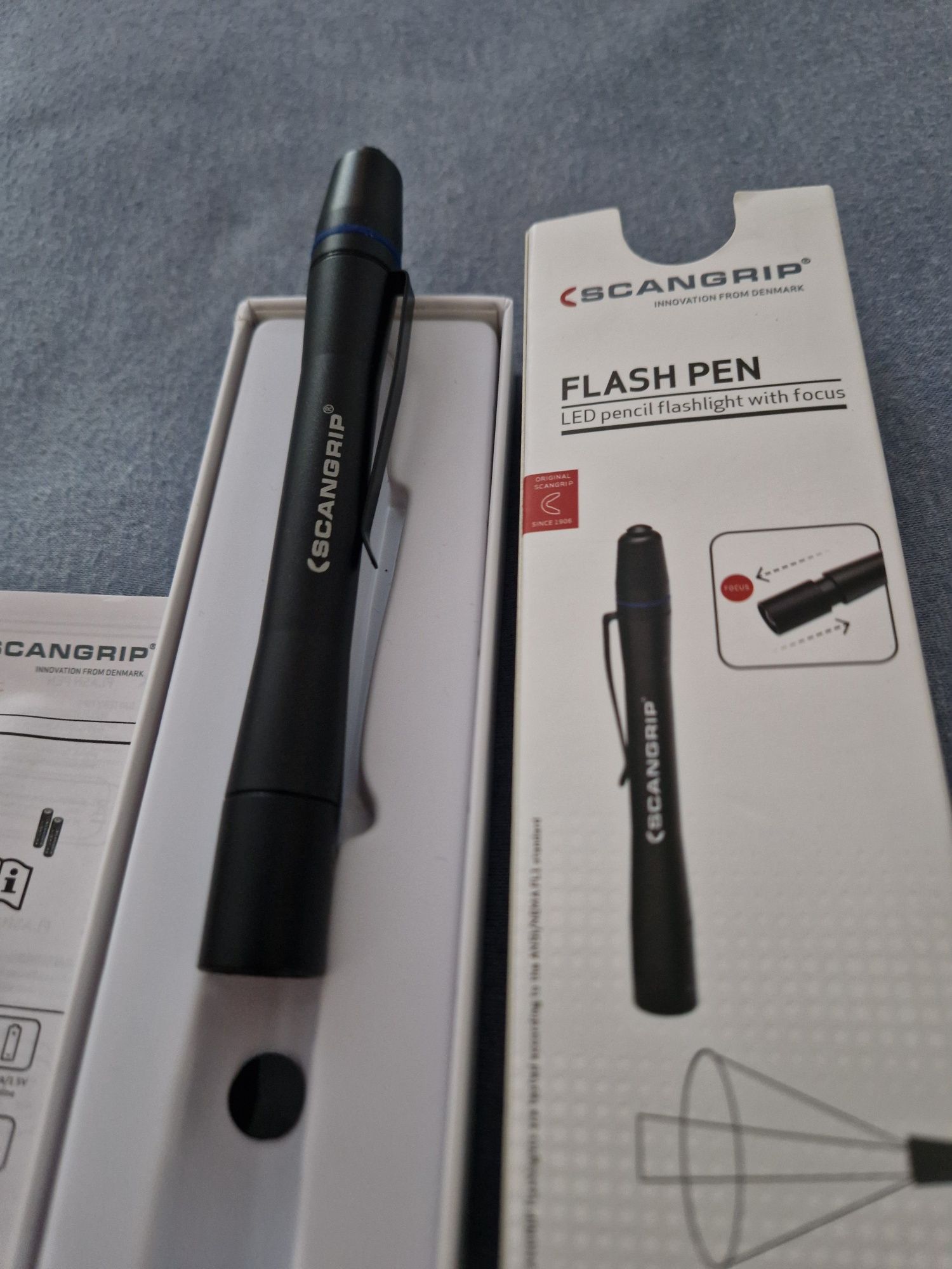 LED фенерче с батерии SCANGRIP