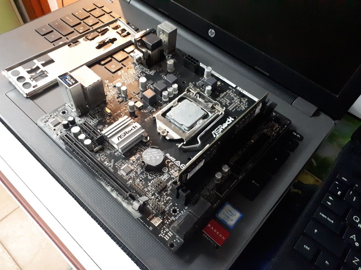 Комплект AsRock H310 + Core i5-9400f