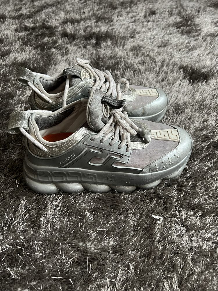 Versace Chain Reaction Silver 38