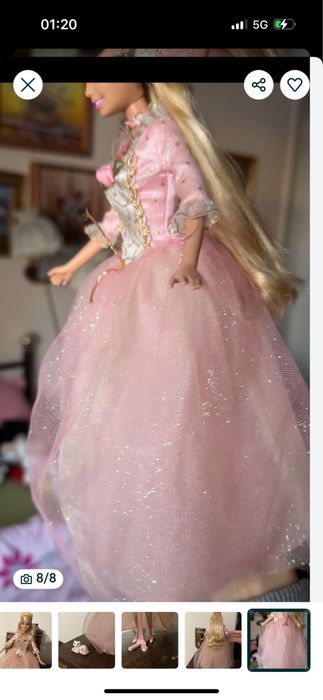 Papusa Barbie Anneliese Princess and the Pauper titlu
