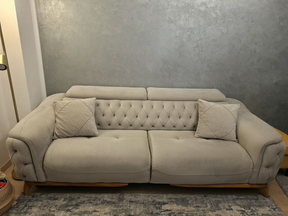 Canapea fixă 3 locuri model actual