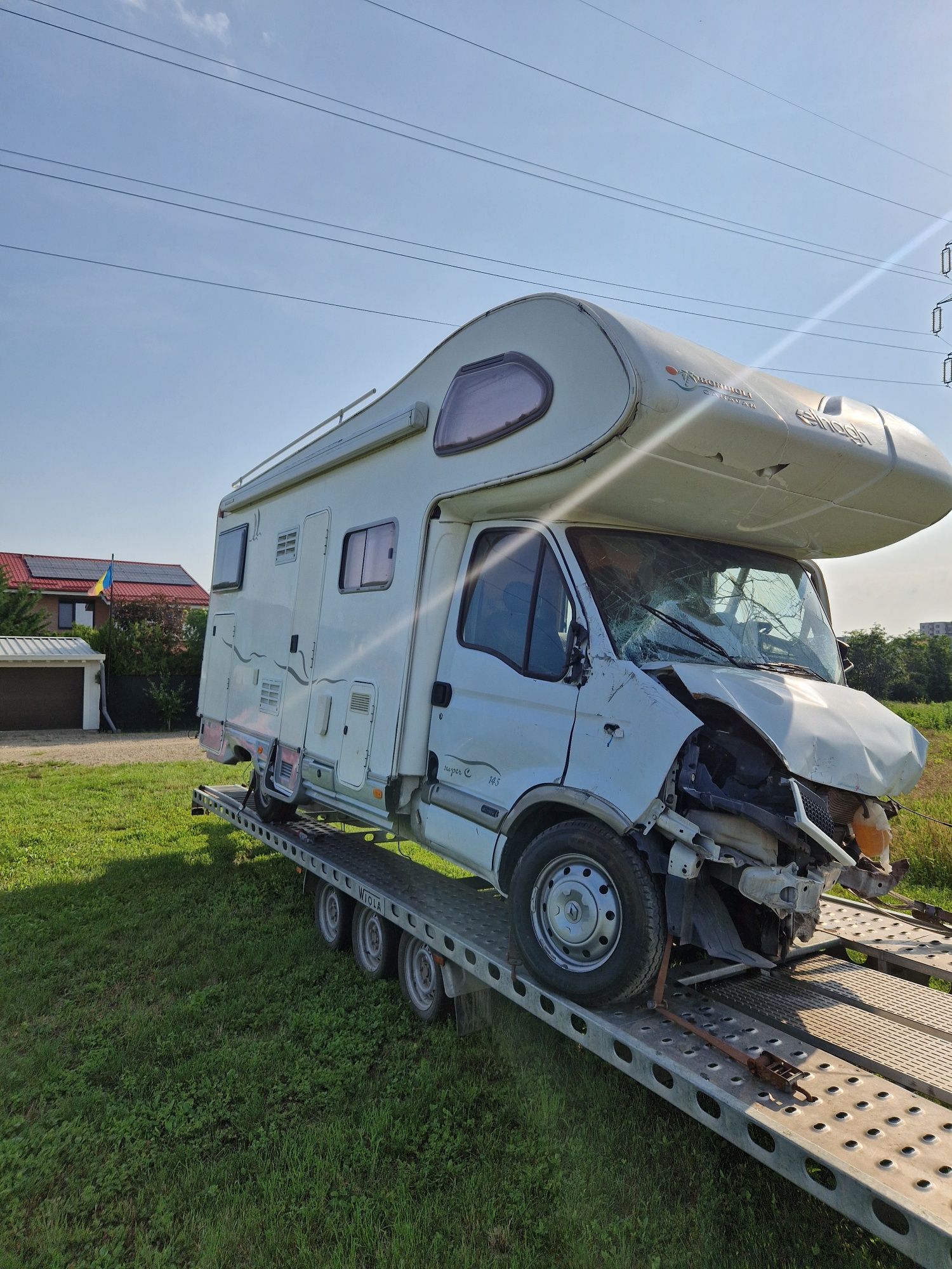 Vand Autorulota Renault Master 2007, AVARIAT!!!
