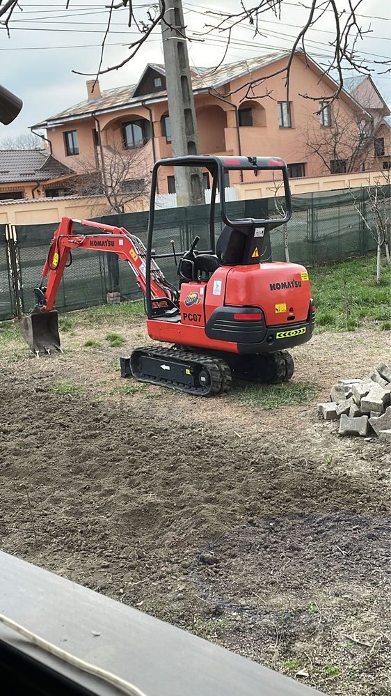 Miniexcavator Komatsu