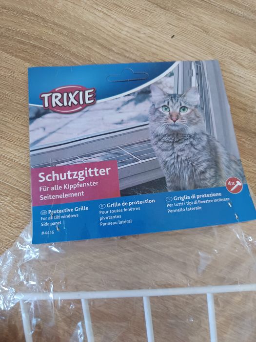 Set grilaj de protecție pentru geam pentru pisici