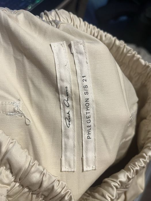 rick owens drop crotch pants