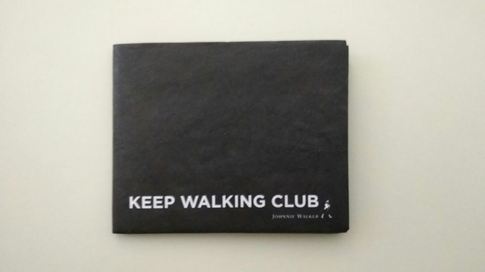Нов! портфейл портмоне Johnnie Walker / Keep Walking Club