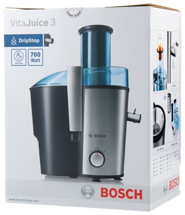 Соковыжималка Bosch на 700W контейнер 1.4 л