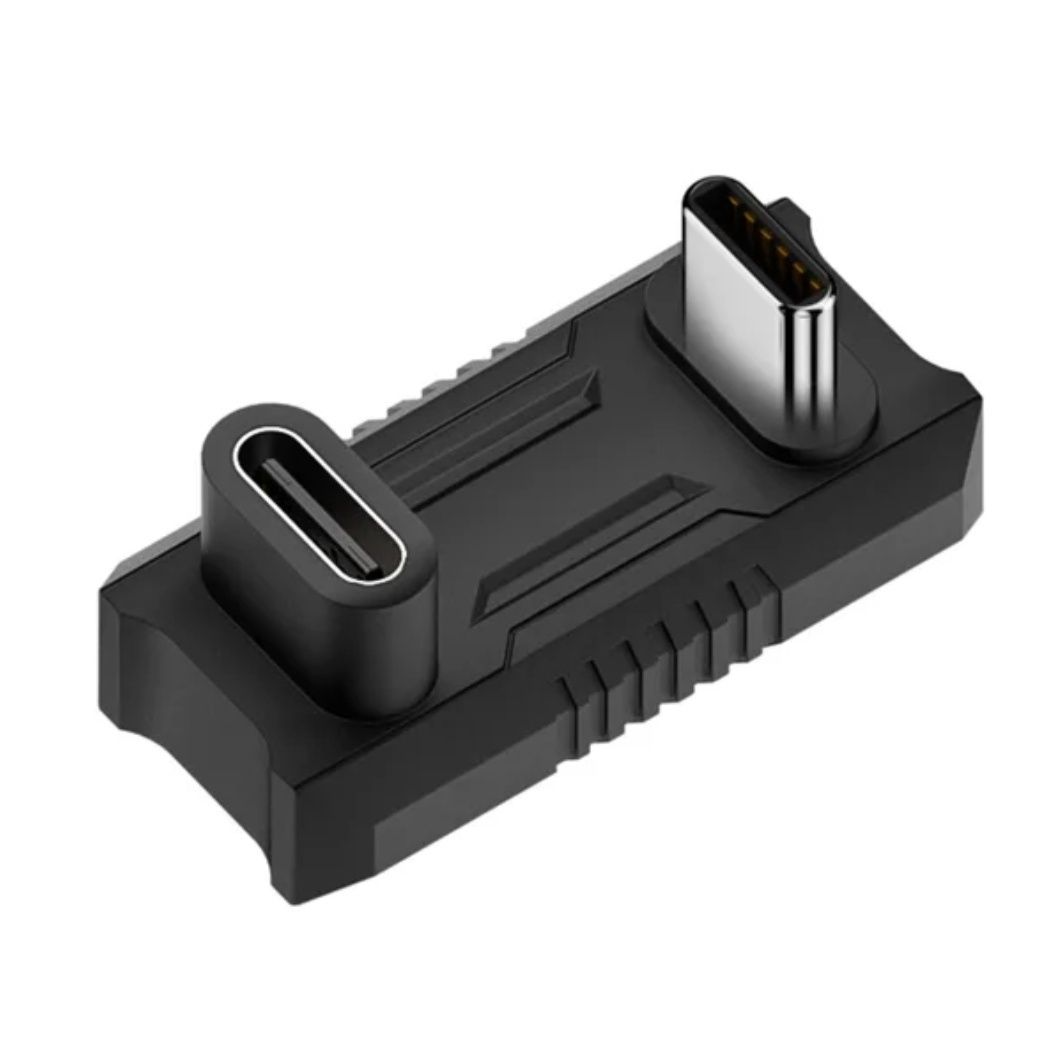 Adaptor USB-c tata la USB-c mama 180grade