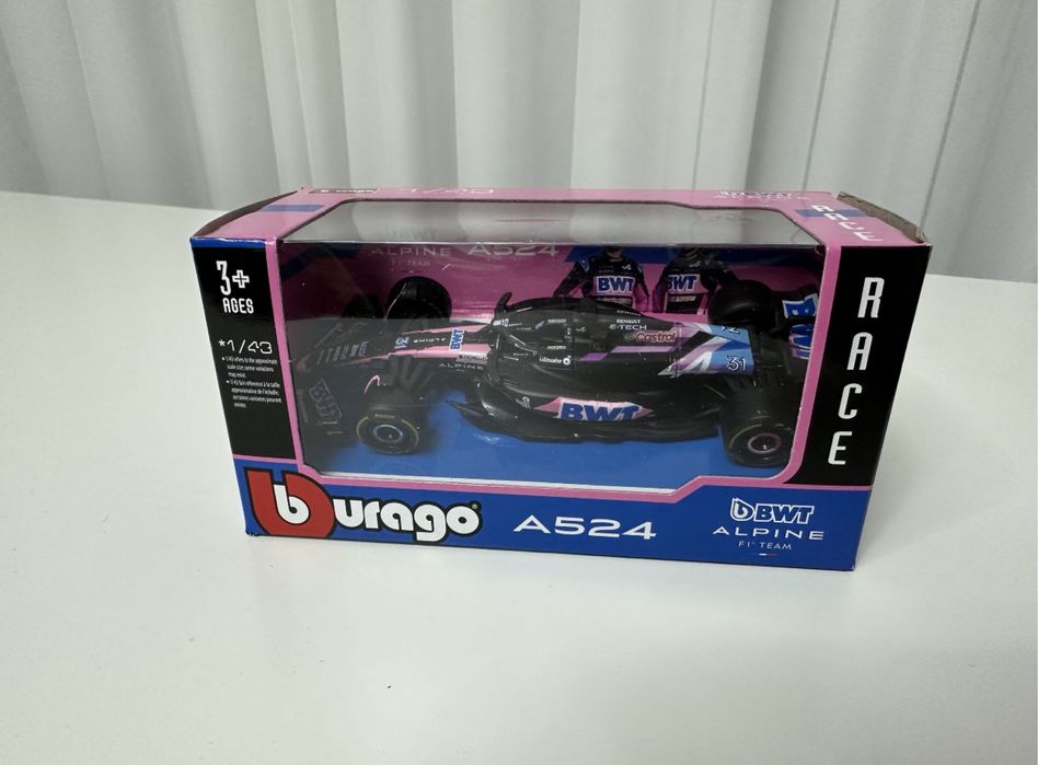Macheta F1 Bburago Alpine A524 2024