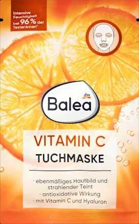 BALEA тканевая маска с витамином С, 1 шт.