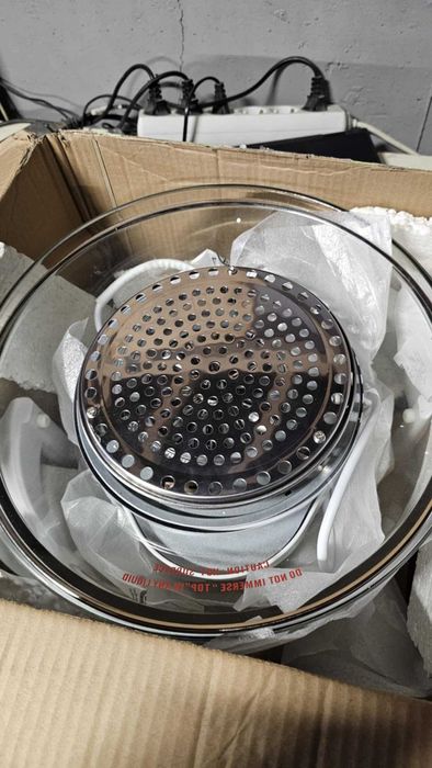 Халогенна фурна и еър фрайър 2в1 Muhler MFC-1200, Мостра