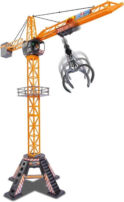 Мега строителен кран Гигантски радиоуправляем кран Dickie Toys 120см