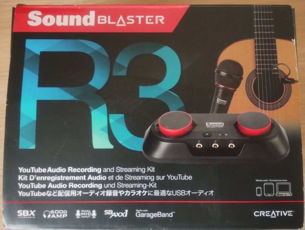 Аудио интерфейс звукова карта Creative Sound blaster R3