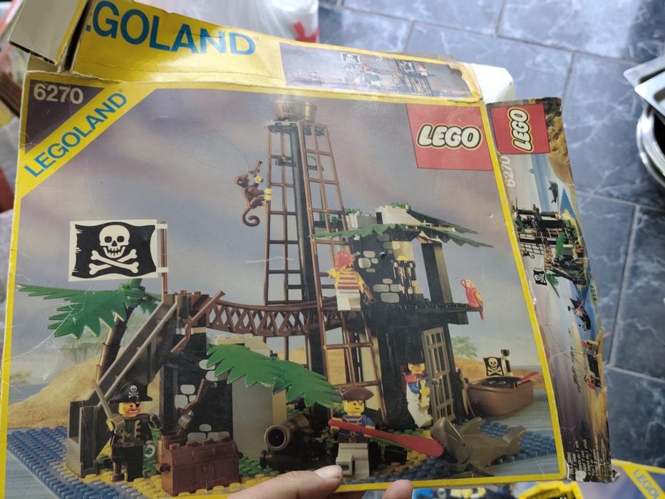 Лего 6270 Lego forbidden island 1989 г