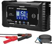 SolaMr 15A Зарядно за Акумулатори на Автомобили, 12V и 24V