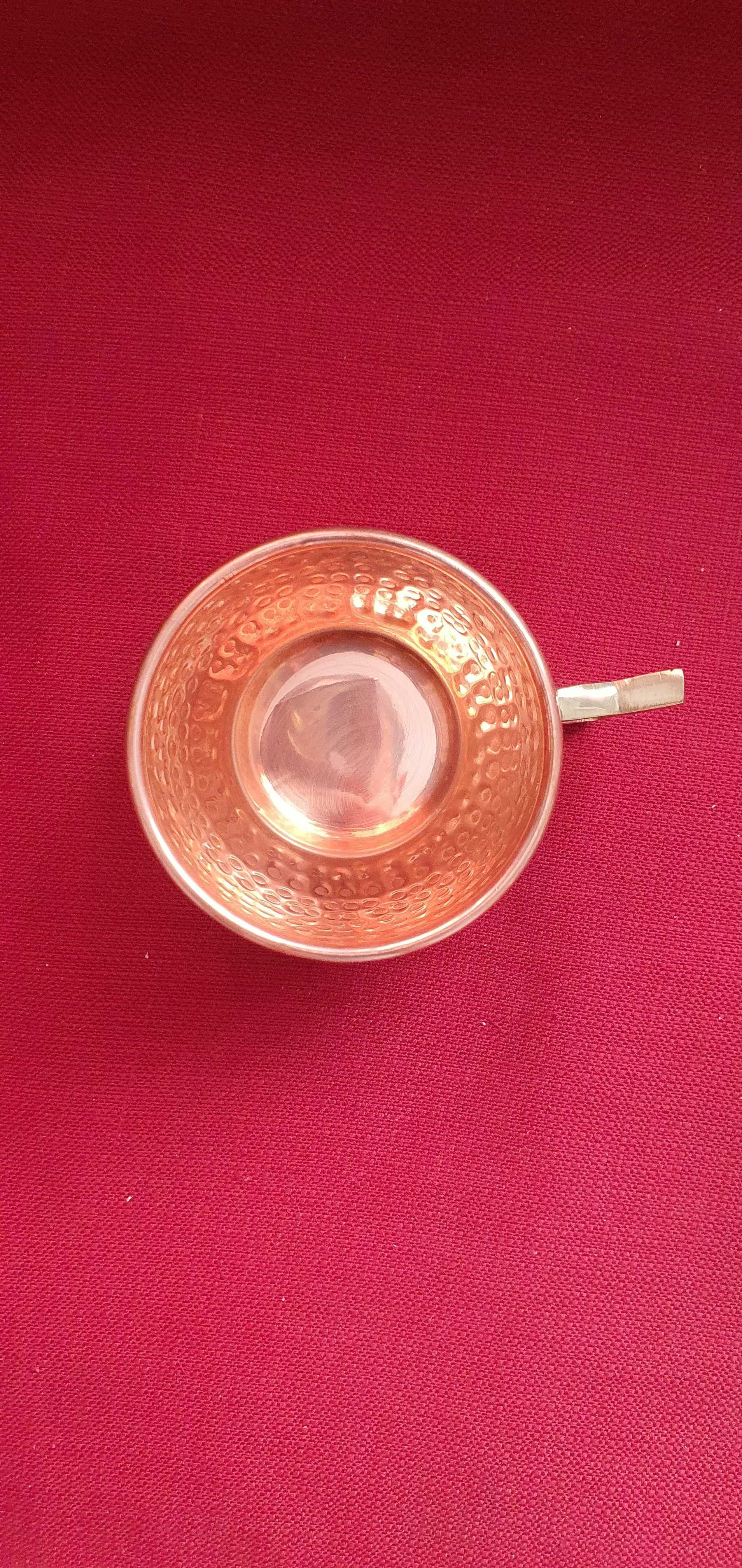 Нови медни чаши с дръжки, 100% чист мед, Moscow Mule, 2 броя в цената!