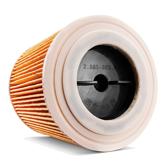 Set 5 saci filtranti + 1 filtru  Karcher din fleece pentru WD 3, WD 2