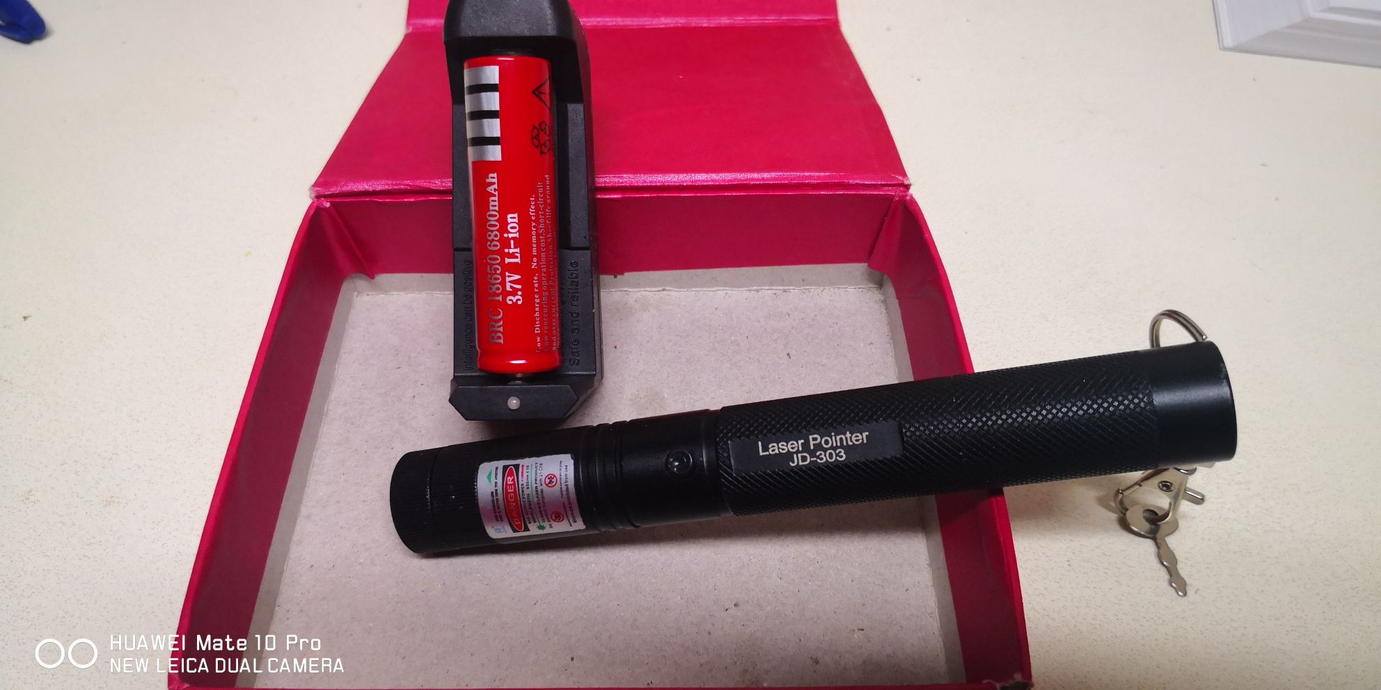 Laser pointer verde 2 baterii
