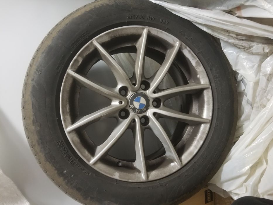 Jante 17" BMW X1/X3 + Anvelope vara Pirelli 225/60 R17 99V