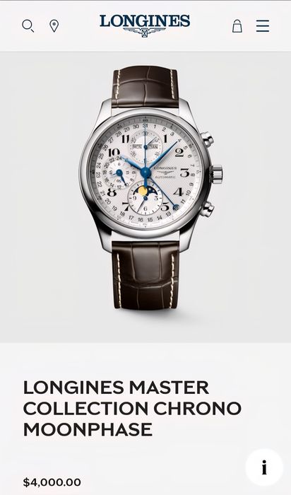 Ceas Longines Master Collection