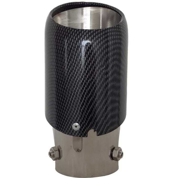 Накрайник ауспух 2471 цветен, сив, карбон, черен 60мм-63мм