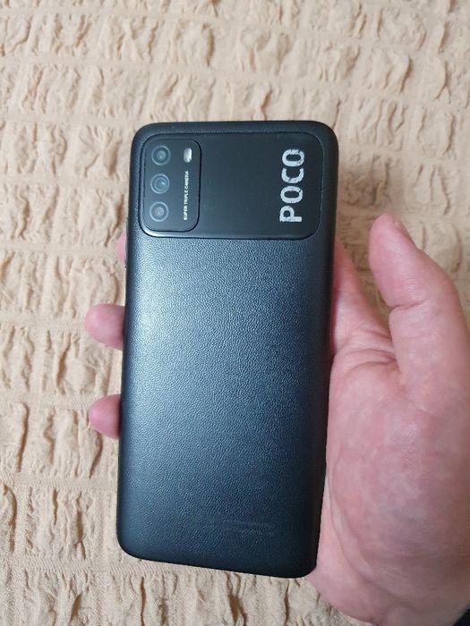 Srochna Sotiladi Xiaomi Poco M3 4+1/64Gb Black Original Xolati yaxshi