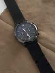 Ceas Fossil Neutra FS5383 cronograf, curea mesh neagră, original