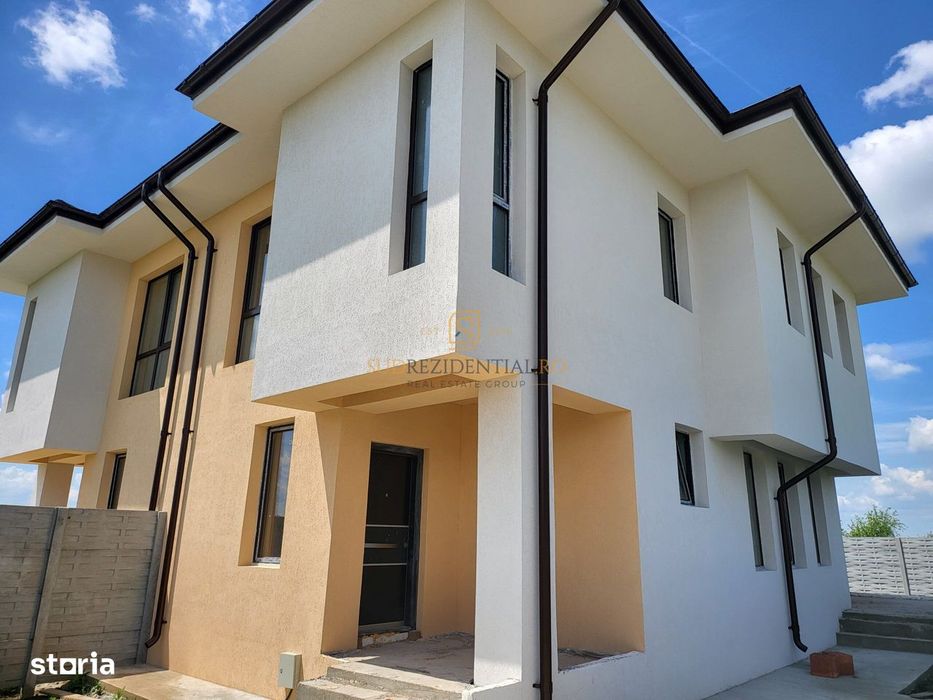 Vila duplex cu 4 camere - P+1E+Pod-teren 254 mp, Comuna Berceni, Ilfov