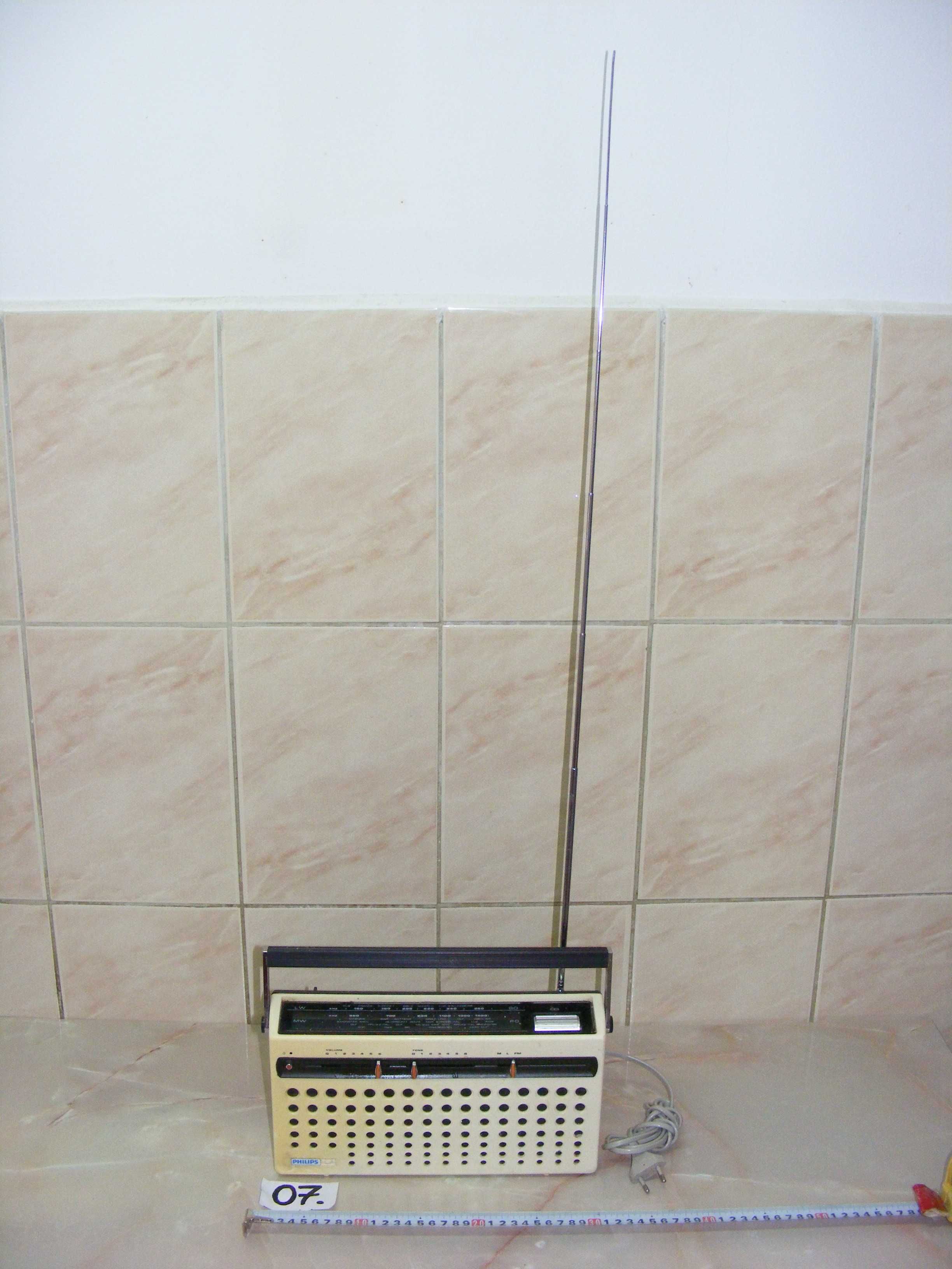 Radio vechi  ,,Philips RL-321”, anii 1970  (cod 07)