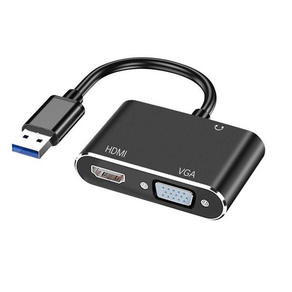 USB3.0 на HDMI-VGA для второго монитора