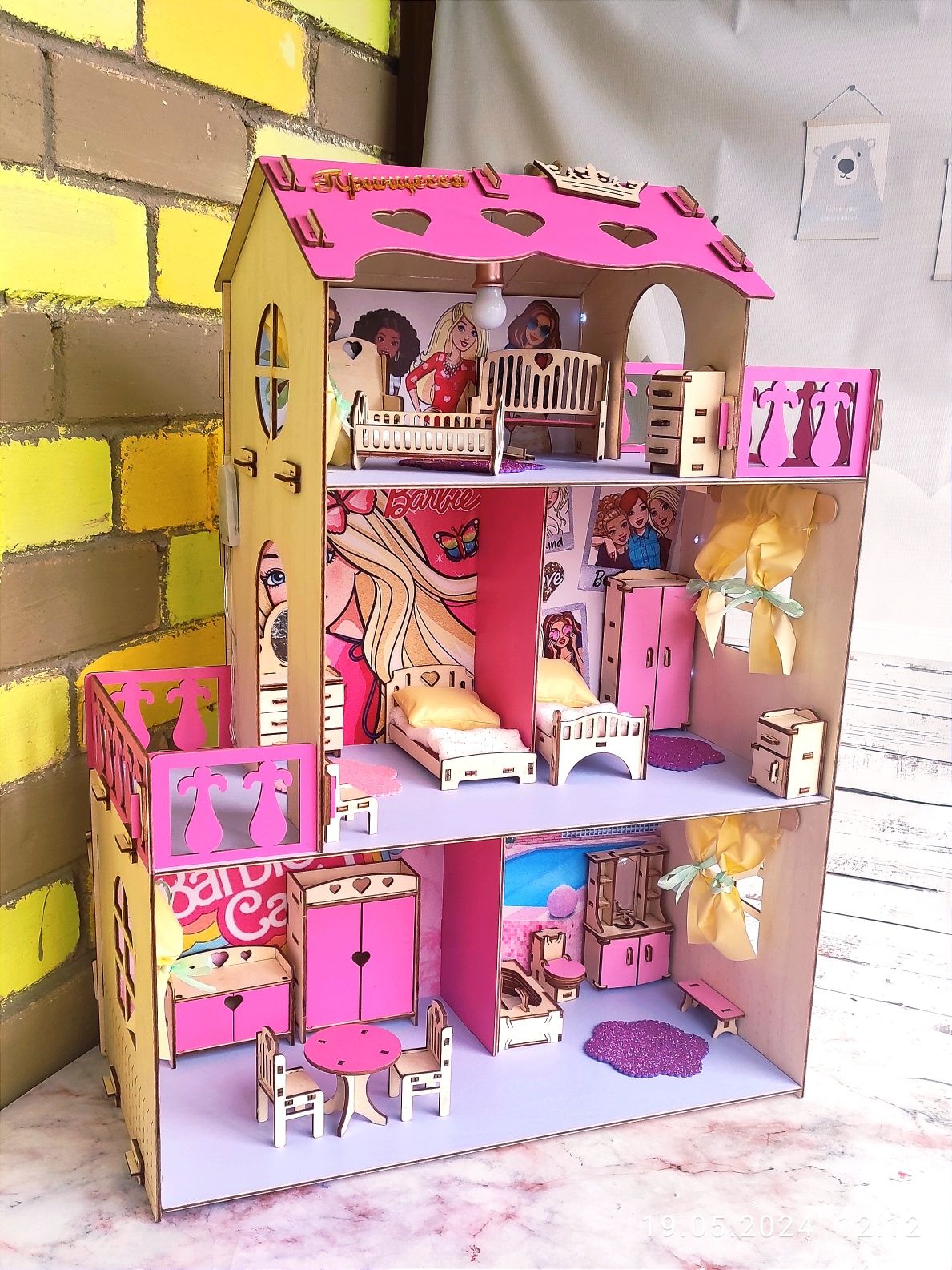 Кукольный домик для пупсов