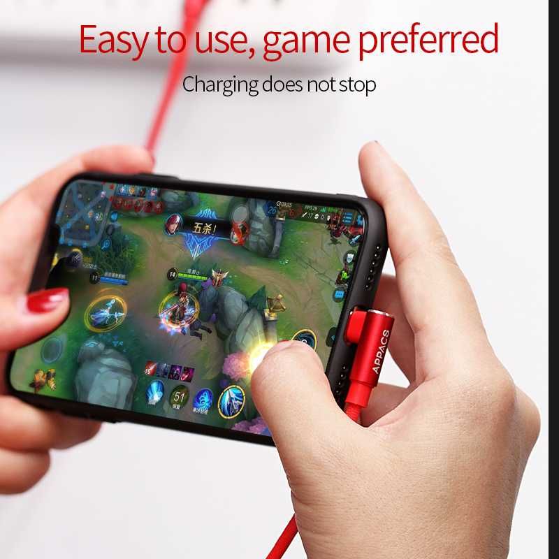 ПРОМО ЦЕНА! Качествен USB кабел за iPhone и iPad – APPACS Lightning