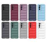 Husa Wave Silicon Interior Catifea - Samsung S24 S24 PLUS S24 ULTRA