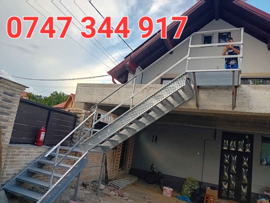 Vând scări zincate la oferirea clientului ne deplasăm ori unde in țara