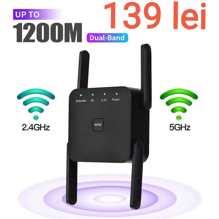 Extender internet-repeater internet-Amplificator semnal internet