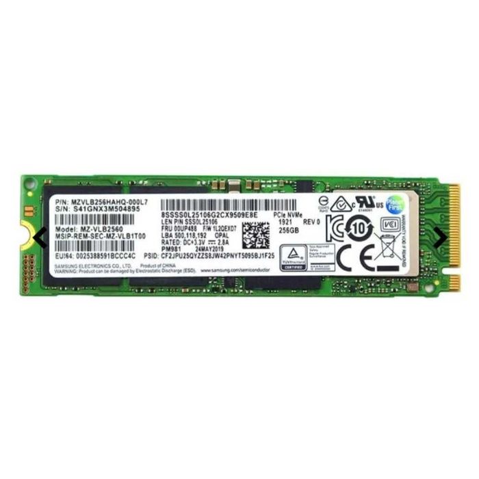 SSD M.2 NVMe Sasmung 256