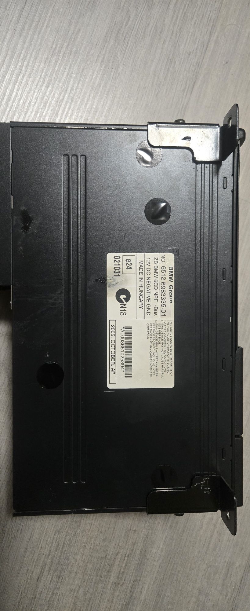 Оригинална мултимедия + чейнджър за 6 дис + GPS DVD за BMW X5 2006 E53