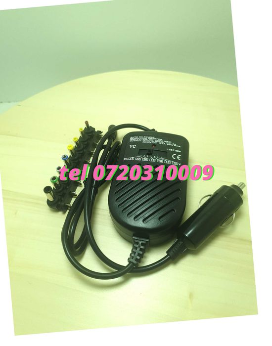 Incarcator Universal Pentru Laptop Pentru Auto Alimentare La 12v