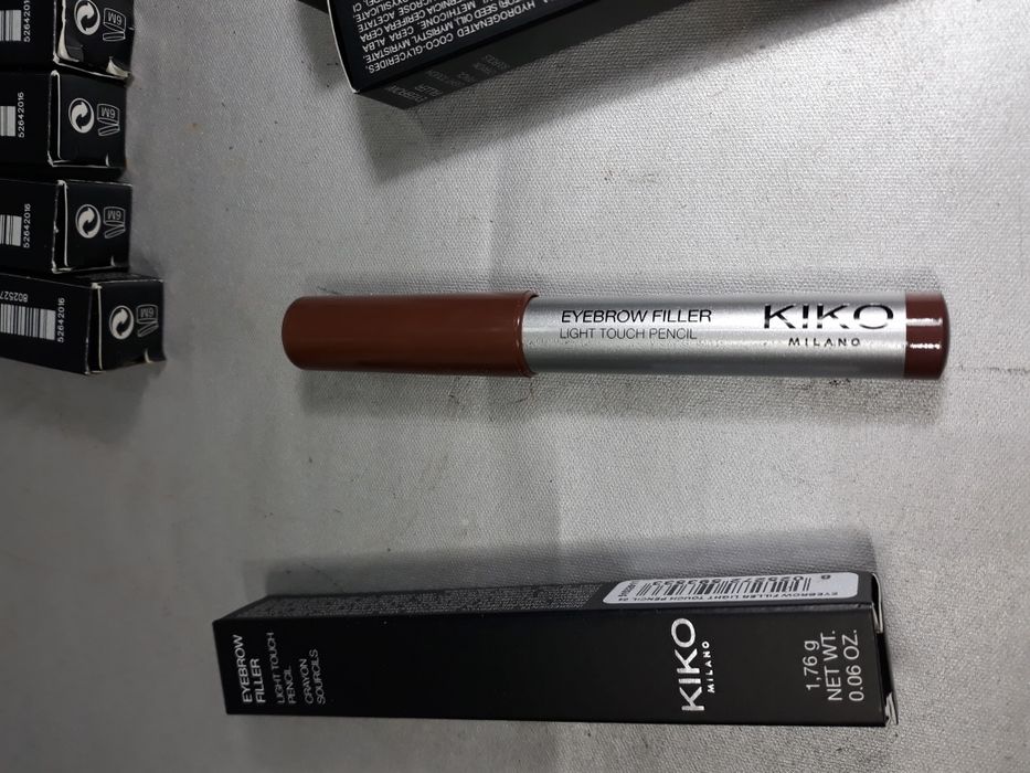 Kiko Milano creion pt sprâncene si mascara culoarea maro