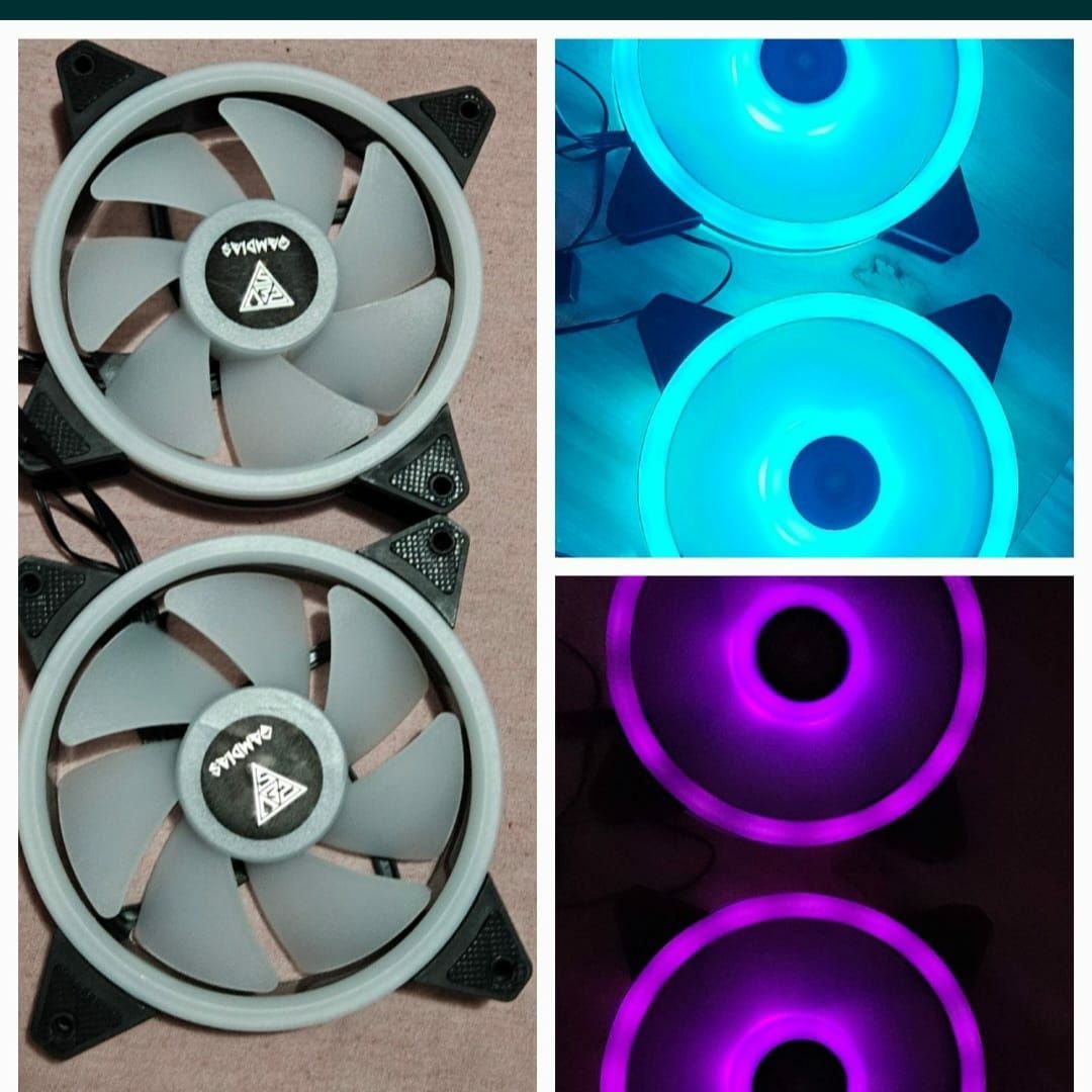 Ventilatoare pc cu ARGB